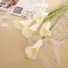 装飾的な花oc'leafカスタマイズは、DIYパーティーホーム用のリアルな人工花マルチカラーの長尾のカラブーケをサポートしています