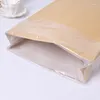 Aufbewahrungstaschen papierplastischer Verbundtaschen Allgemeines braunes Kraftschlangenschlangenpackung in einzelnen 1,5-mil-PE-Plastik