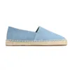 Casual Shoes 2024 Zapatillas Mujer Women's Fashion Flat Lazy's Espadrilles Girl Flats Espadrille Embroider bekväma tofflor