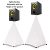 Accessories Speaker Stand Cover Height Flexible Stretchable Lighting Tripod Stand Scrim for Events Universal Dj Light Speaker Stand Cover