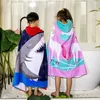 Ręcznik Pure Cotton Kids Beach z kapturem Dzieciom do noszenia basenu szlafrokowego Wrap 72x127 cm