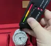 Diamond Watch High Quality Moissanite Watch Pass Test Full Functional Work Automatic 42mm Two Stones Waterproof 904 Rostfri 9935925