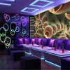 Bakgrundsbilder Milofi Luxury Flower Fractal Bar KTV Tooling Bakgrund Väggpapper Väggmålning