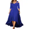 Plus Size Formal Occas Dress for Women 2024 Spring Summer Elegant Evening Party Large Sexy Slim Mini Vestidos Long Skirt 240408