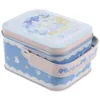 Bouteilles de rangement Portable Box Box Candder Conteners Cookie Lip avec poignée de couvercle Cadeau doux