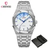 Wristwatches CHENXI Sport Men Watch Top Military Army Waterproof Male Clock Stainless Steel Quartz Business Man Wristwatch 8248