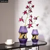 Vases Créativité Golden Edge Vase Vase Hydroponie Fleurs Fleurs Arrangement de fleurs Décoration de bureau
