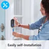 DOORBELL TUYA VIDEO DOORBELL 1080P WIFIワイヤレス屋外防水カメラAC電源セキュリティ保護ホームサーベイランスALEXA Google