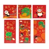 Geschenkwikkelkaart Chinese Dragon Red Envelope Money Packing Bag Diy Lucky Pocket Year Decorations