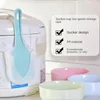Kitchen Storage Suction Cup Kitchenware Durable Save Space Removable Easy To Install Small Utensil Rack Spoon Rest Plastic