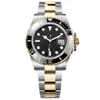 Mens Watch Original Designer Watches 고품질 운동 시계 40mm 스테인리스 웨이트 스트랩 세라믹 베젤 클래식 기계 손목 시계 방수 relojes