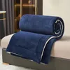 Cobertores outono de lã de inverno cobertor macio de flanela de coral quente capa casual para sofá -cama de quarto colchas de calor confortável e confortável