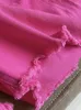 Damen -Shorts Lanmrem Pink Design Denim für Frauen hohe Taille gerade losen lässige Kleidung Streetwear 2024 Sommer 26d8798