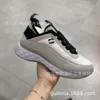 Designer Channelism Scarpe da esterno Scarpe sportive casual versatili versatili Spessa sola tavola colorata di punta rotonda Little White Women Papà imbottito