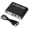 Accessories Pzzpss Dac Digital to Analog 5.1 Channel Stereo Audio Converter Optical Spdif Coaxial Aux 3.5mm to 6 Rca Audio Converter Dac