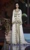Nouveau marocain Caftan Kaftan Amazing Gold broderie Vneck occasion Prom Robe formelle Dubaï Abaya Arabe Longue manches robes de soirée3157242