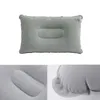 Bedding estabelece o travesseiro dobrável portátil ao ar livre, travesseiro inflável de dupla face mini para camping viajar de caminhada Kamp Office Plane