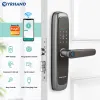 Lock Lock wifi Tuya Bluetooth Automatically Electronic Mobile Unlock Fingerprint Password Temporary Keyless Entry Smart Door Lock