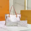 2pcs Conjunto de designer de luxo Bolsa feminina bolsas de touties bolsa composta composta de compósito de mulher embreagem carteira de ombro bolsa feminina