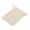 Gift Wrap 120 Pcs Burlap Bags With Drawstring Bag Jewelry Pouches For Wedding And Party Favors DIY Craft