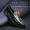 Lightweight Casual Business Men's Wedding Leather Breathable Flats Brand Men's Outdoor Walking Sports Driving Sh 16