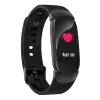 Watches Smart Armband Blodtryck Mätning Hjärtfrekvens Män tittar på smartband Waterproof BT4.0 Aktivitet Fitness Tracker 1017#2