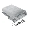 Blankets USB Electric Blanket Heated Shawl Throws Machine Washable Cozy Soft Flannel 5V/2A Safety For Car Travel