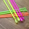 500Pcs plastic Straws Drinking Straw Spoon Bar Pub Slush Straw For Birthday Celebration Party Supplies Fast Delivery 240327