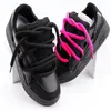 Shoelaces rondes de qualité 8 mm d'épaisseur de lacets de ruissellement lacets 1pair 100120140160cm bottes lacets chaussures chaussures accessoires 240321