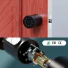 Verrouillage YEEUU S1 Smart Door Lock Tuya Bluetooth Lock Cylinder empreinte mot de passe de mot de passe Lock Intelligent Lock Work avec Alexa Google Home