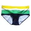 Men's Swimwear Mens Swimsuits Brazilian Classic Cut Swim Wear Briefs Bikini Sexy Stripe Surfing Board Trunks Shorts Underwear Beach