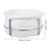 Tallrikar Bomull Basket Brödet Proofing Bowl Pantry Fruit Kitchen Storage Organizer för professionell