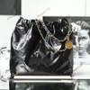 10a 22 bag designer bag bucket bag cc tote Large shoulder bag Beach Bags Drawstring Handbag gold or silver chain Shoulder Fashion luxurys handbags Brands leather bag