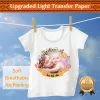 Papierwinnaartransfer 50%Fabrikant Warmtoverdracht papier voor lichte stof t -shirt afdrukpapier voor laserinkjet -printer A4 10Sheets