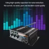 Усилитель усилитель канал 2 2.0 Hifi Bluetooth Amp Home Digital Audio 12V 3A AK380 AK370 AS22 для автомобильных домашних басов