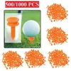 500/1000 PCs Mini Golf Tees Plastik Golfnagelbegrenzung Pin Outdoor Golfer Accessoire Golf T -Shirt Golf Training AIDS Golfer Accessoire 240323