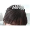 Beautiful Rhinestone Headpieces Crystal Hot Hair Comb for Women or Girls Wedding Party Gift Silver Decorative Head Accessories