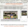 DOORBELLS HOMEFONG WIFIビデオインターコムシステムホーム用のカメラアパート付きスマートドアベル7インチタッチスクリーンモニターオープン2ロック
