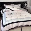 Juegos de ropa de cama de diseñador juegos de cama de cama de cuatro piezas Juego de ropa