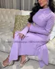 Sukienki imprezowe bajki bajki satynowa syrena baltom z guzikami Dubai Arabia vestidos de noche długie rękawy luksusowe wieczór 2024