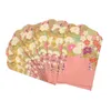 Hediye sargısı kırmızı zarflar para yılı Çin zarfı şanslı düğün japon paketi cep bahar hong bao nakit festivali parti