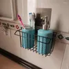 Kitchen Storage Hanging Rack Rag Dish Cloth Sponge Holder Basket Bathroom Shampoo Towel Drain