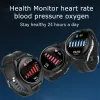 Saatler EKG Sağlık Akıllı Saat Erkekleri Spor El Crafch Fitness Tracker Bluetooth Çağrı Su geçirmez IP67 Gerçek Kan Oksijen Kalp Hızı Monitör