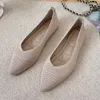 Casual Shoes Solid Color Sticking Flat for Women Fashion Female Ballet Flats Fotware Breattable Mesh Comfort Loafers 2024