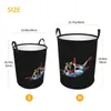 Bolsas de lavanderia Robô OVNI Grendizer Goldrake Basket Casketsible Anime Manga Rousper Torth para Baby Kids Toys Storage Bin