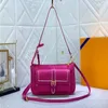 Oryginalne skórzane damskie torby komunikatorskie luksusowe torebkę prawdziwą skórzaną bagietkę lustro jakość kwadratowa torba mody crossbody