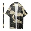 Etnische kleding Heren Japans Lang Kimono Cardigan Vrouwen