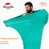 Gear NatureHike Outdoor Travel Hoge elasticiteit Slaapzak Voering draagbare draagbare draagplaat hotel anti vuile slaapzak