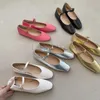 Casual Shoes Girl Flat Simple Retro Fairy Style All-match Gentle Single Buckle Strap Small Leather