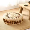 Carpets Straw Pouf Seat Mat Meditation Ottoman Home Decor Cushion Buckwheat Floor Rustic